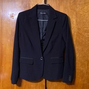 7th avenue size 10 black blazer
